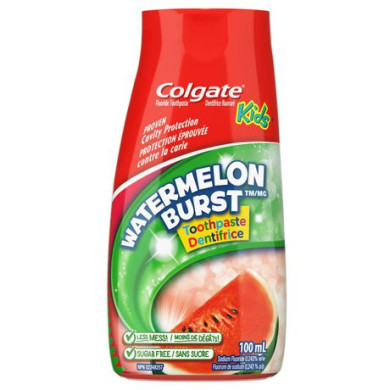 MS: 0504098 - Gel Đánh Răng Trẻ Em Colgate 2 in 1 vị Dưa Hấu