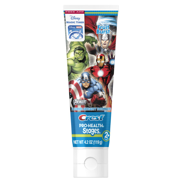 MS: 0504100 - Kem Đánh Răng Trẻ Em CREST Marvel Avengers