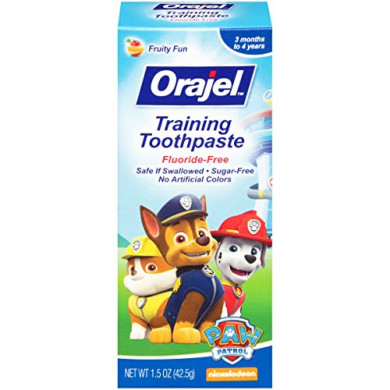 MS: 0504097 - Kem Đánh Răng Trẻ Em Nuốt Được ORAJEL Paw Patrol MS: 0504097 - Kem Đánh Răng Trẻ Em Nuốt Được ORAJEL Paw Patrol